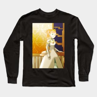 Queen in her silver gown Long Sleeve T-Shirt